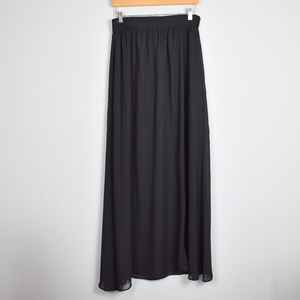 Black Maxi Skirt